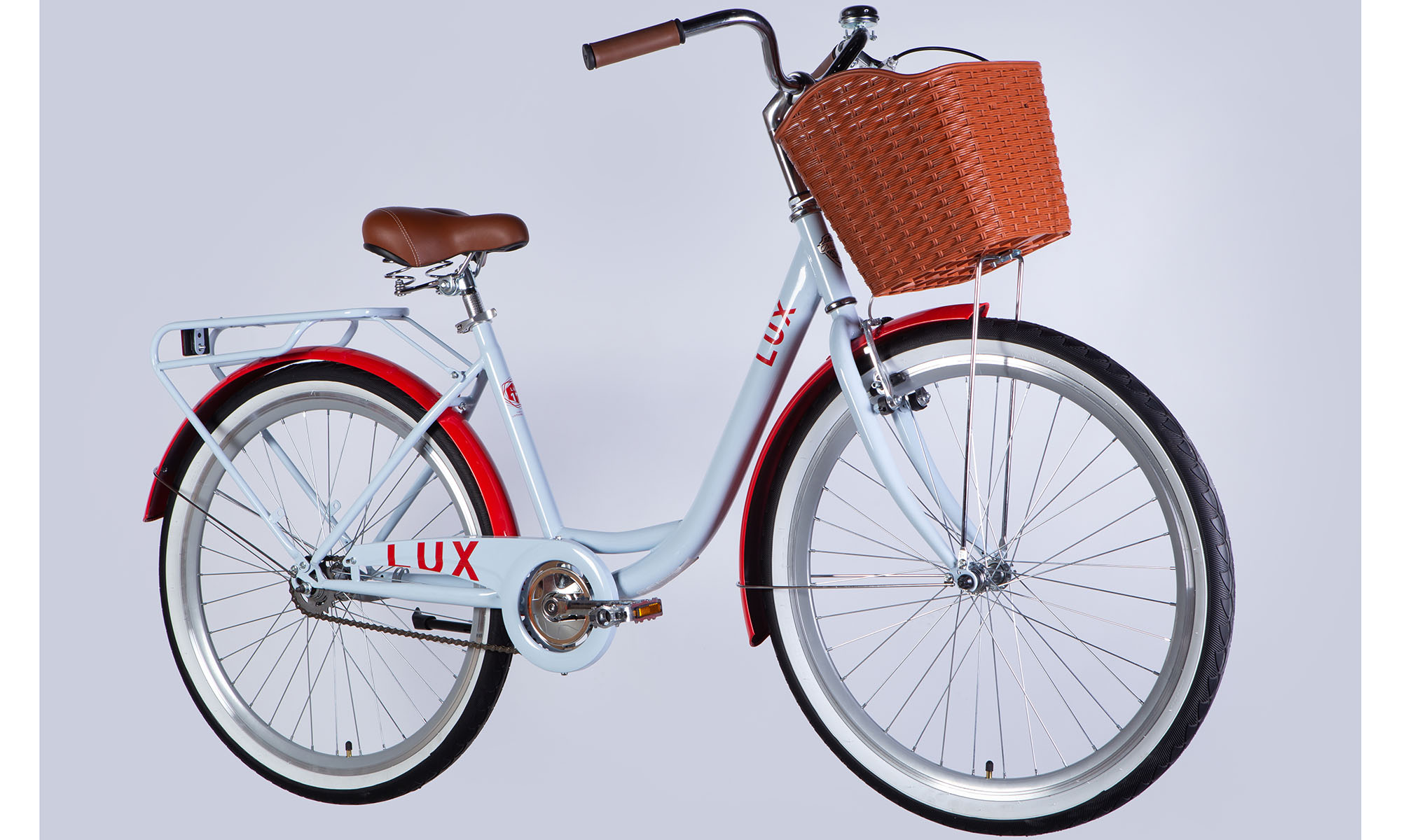 Велосипед Dorozhnik LUX Velosteel 26", розмір M, рама-17", 2025, світло-блакитний 5