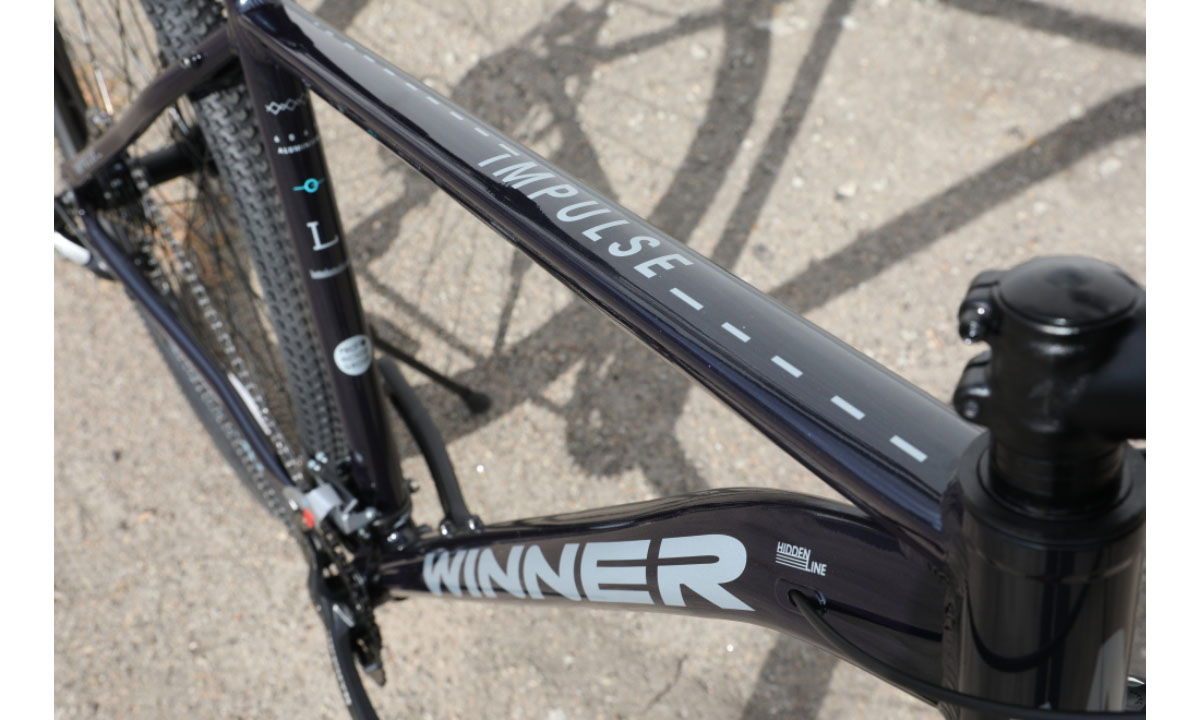 Велосипед Winner IMPULSE 29", рама S, 2024, черный (хамелеон) 4 Велосипед Winner IMPULSE 29", рама S, 2024, черный (хамелеон) 4