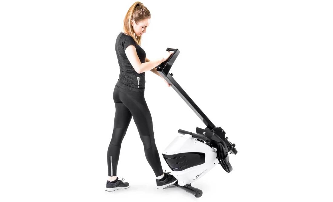 Гребной тренажер Hop-Sport HS-060R Cross Белый 2 Гребной тренажер Hop-Sport HS-060R Cross Белый 2