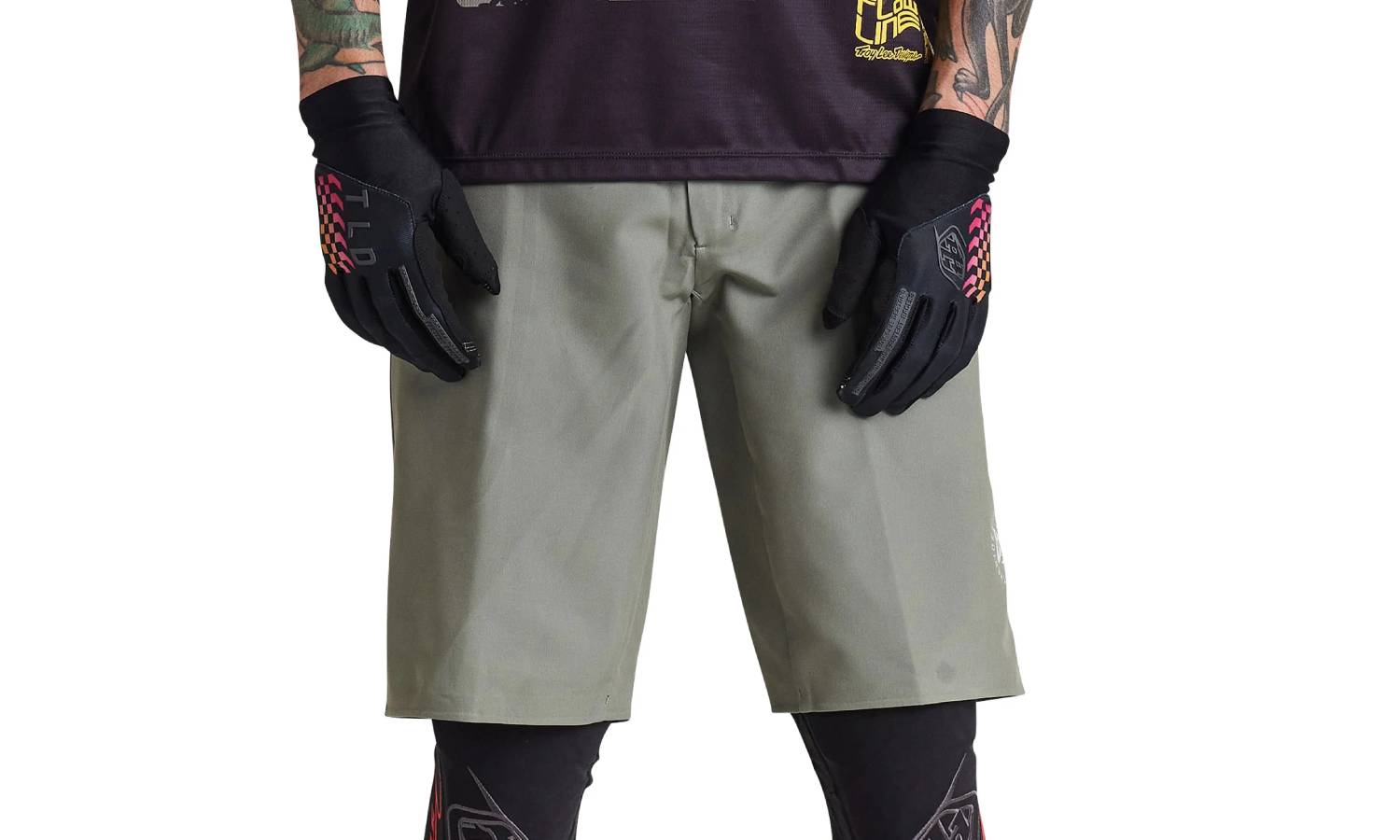 Велошорти TLD FLOWLINE SUPERLYTE SHORT розмір S 32 MONO OLIVE 4