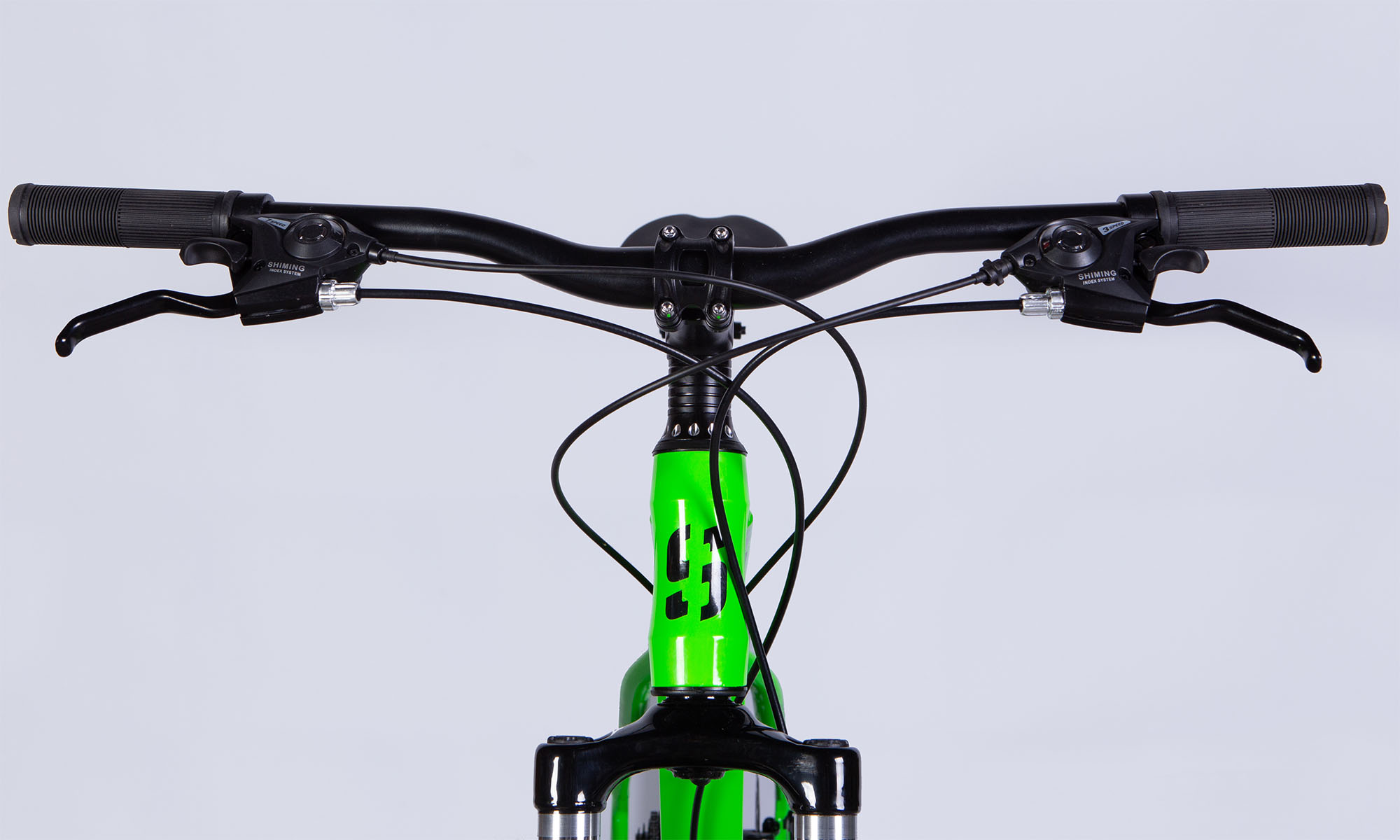 Велосипед SPACE MERCURY DD FR, 27.5", AL, розмір M, рама-17", 2025, зелено-чорний 6