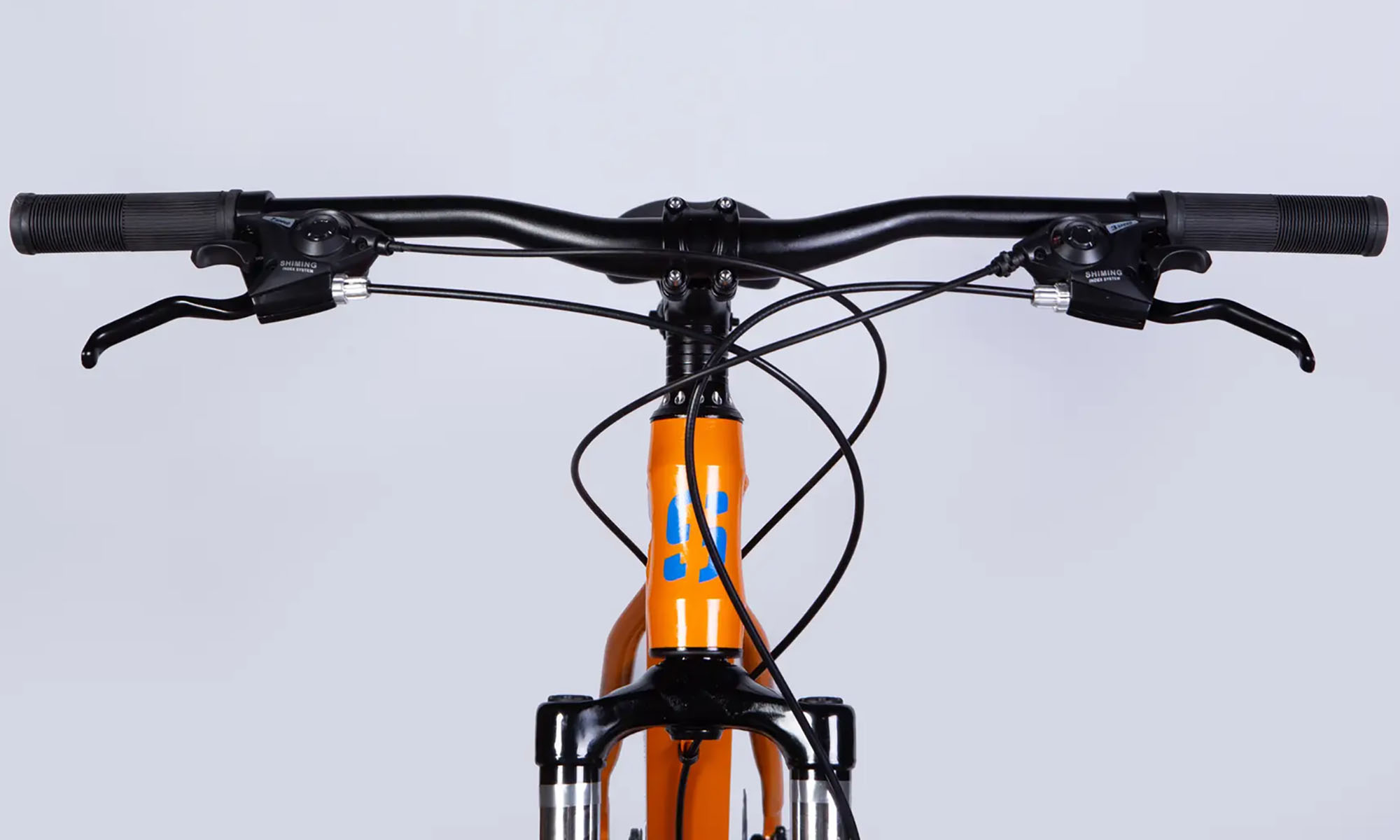 Велосипед SPACE MERCURY DD FR 29", розмір M, рама-18", 2025, помаранчево-синій 6