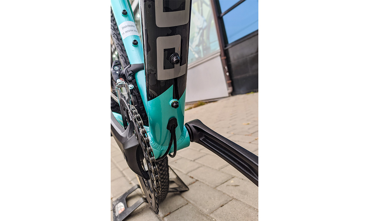 Велосипед Polygon BEND R2 27,5" 2021 Блакитно-чорний 15