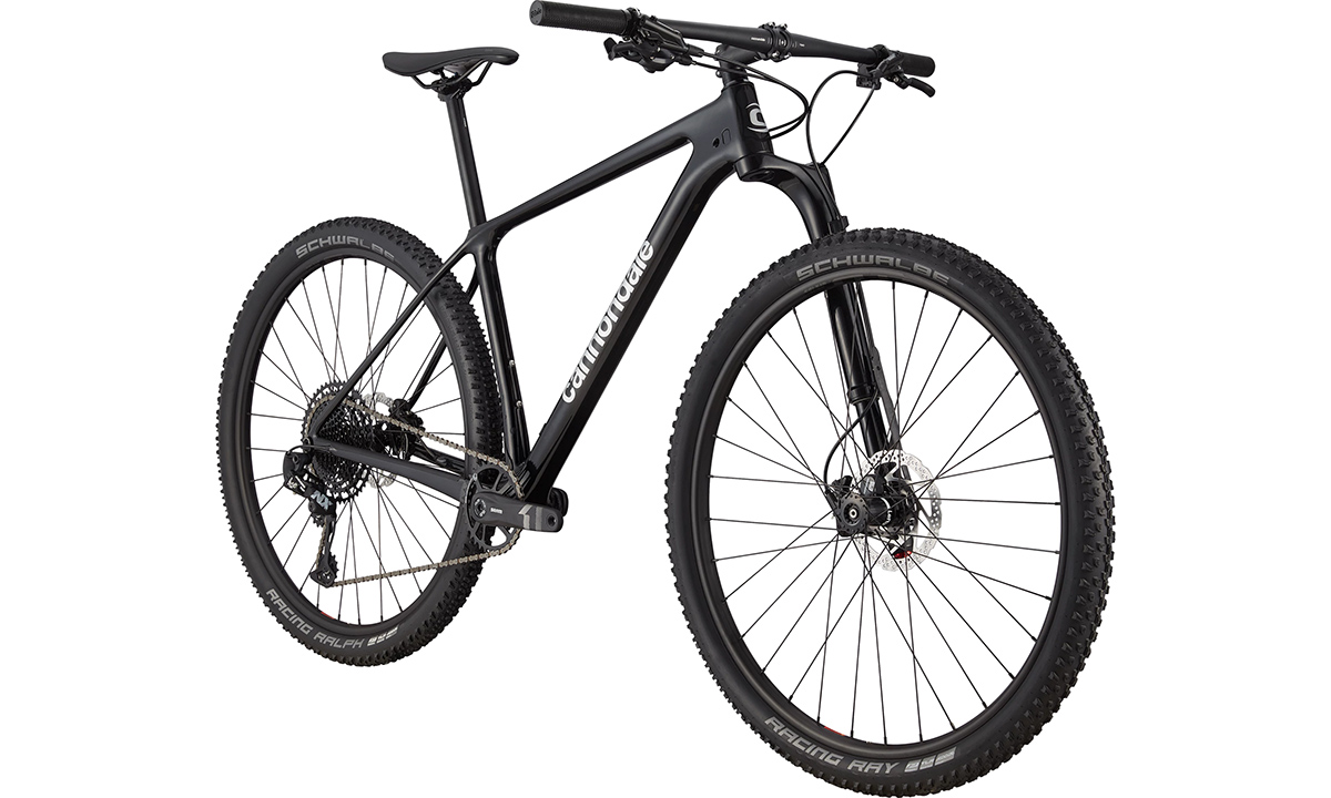 Велосипед Cannondale F-SI Carbon 4 29" 2021, розмір L, Чорно-сірий 2