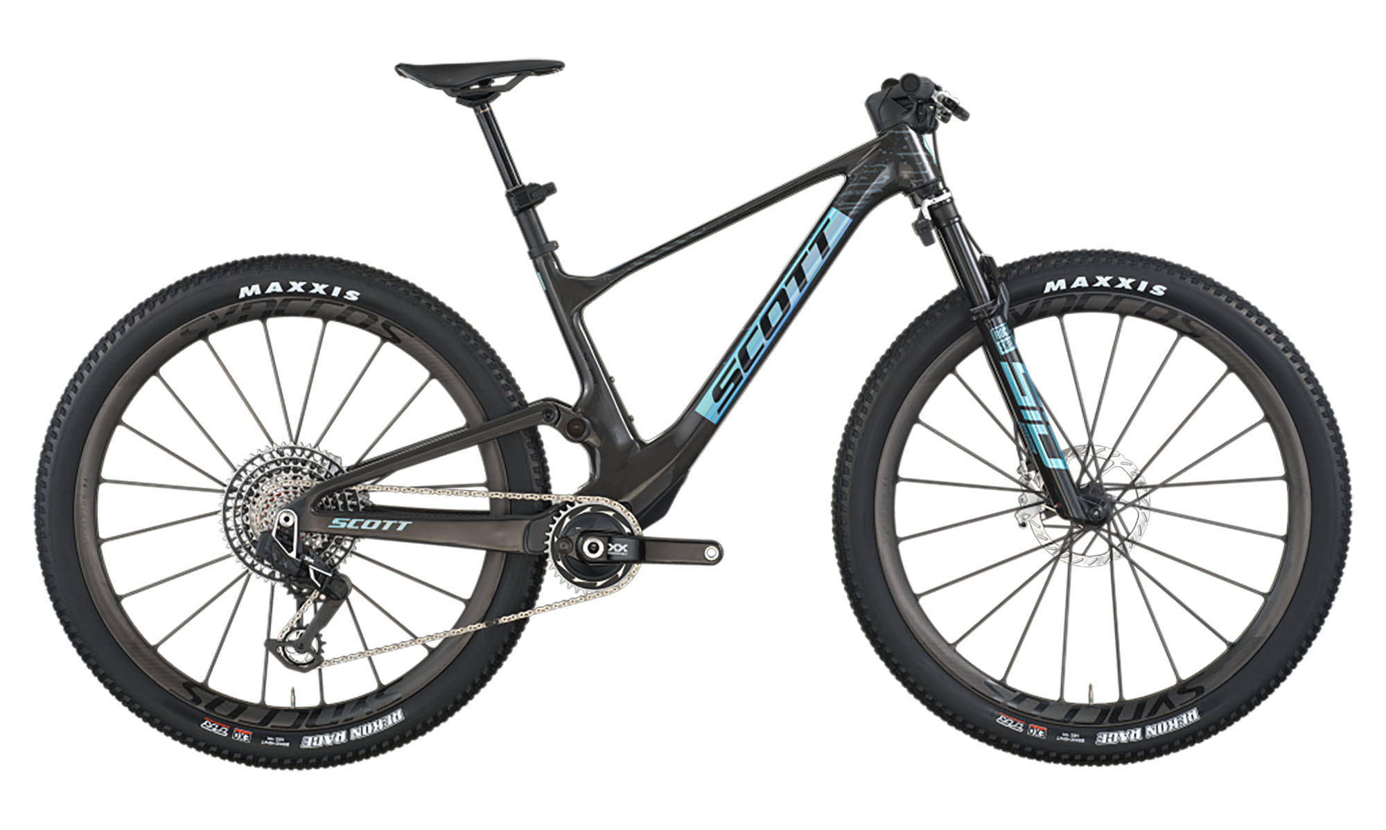Велосипед SCOTT SPARK RC SL 29", размер M, год 2026, черный, EU