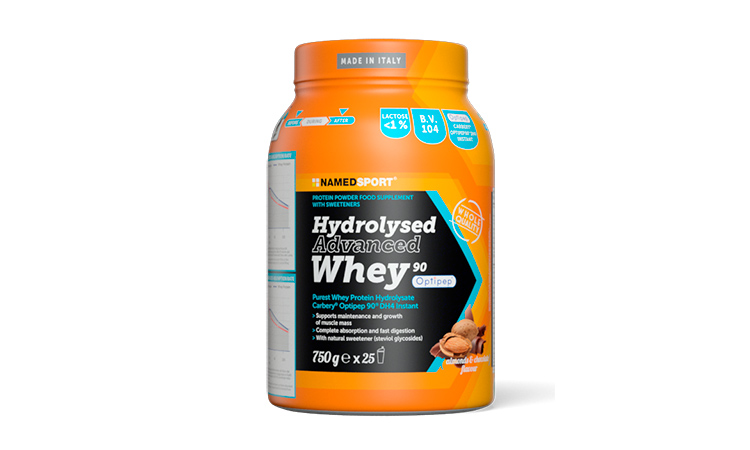 Фотография Протеин Namedsport HYDROLYSED ADVANCED WHEY 750 г Миндаль-шоколад