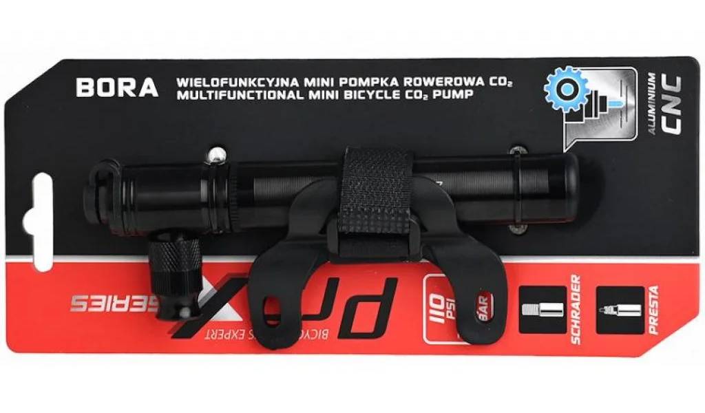 Насос ProX Cnc Bora Alu/CO2 110PSI чорний 2 Насос ProX Cnc Bora Alu/CO2 110PSI чорний 2