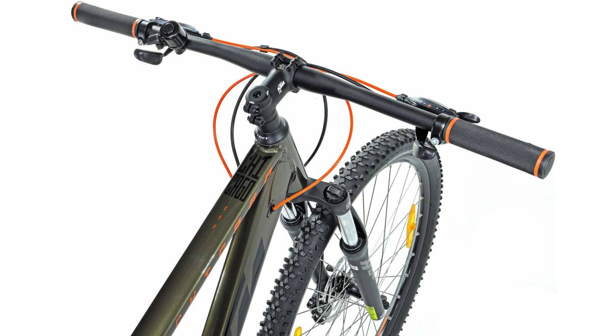 Велосипед KTM CHICAGO 292 29", розмір M рама 43см (2022) Зелено-чорний 6