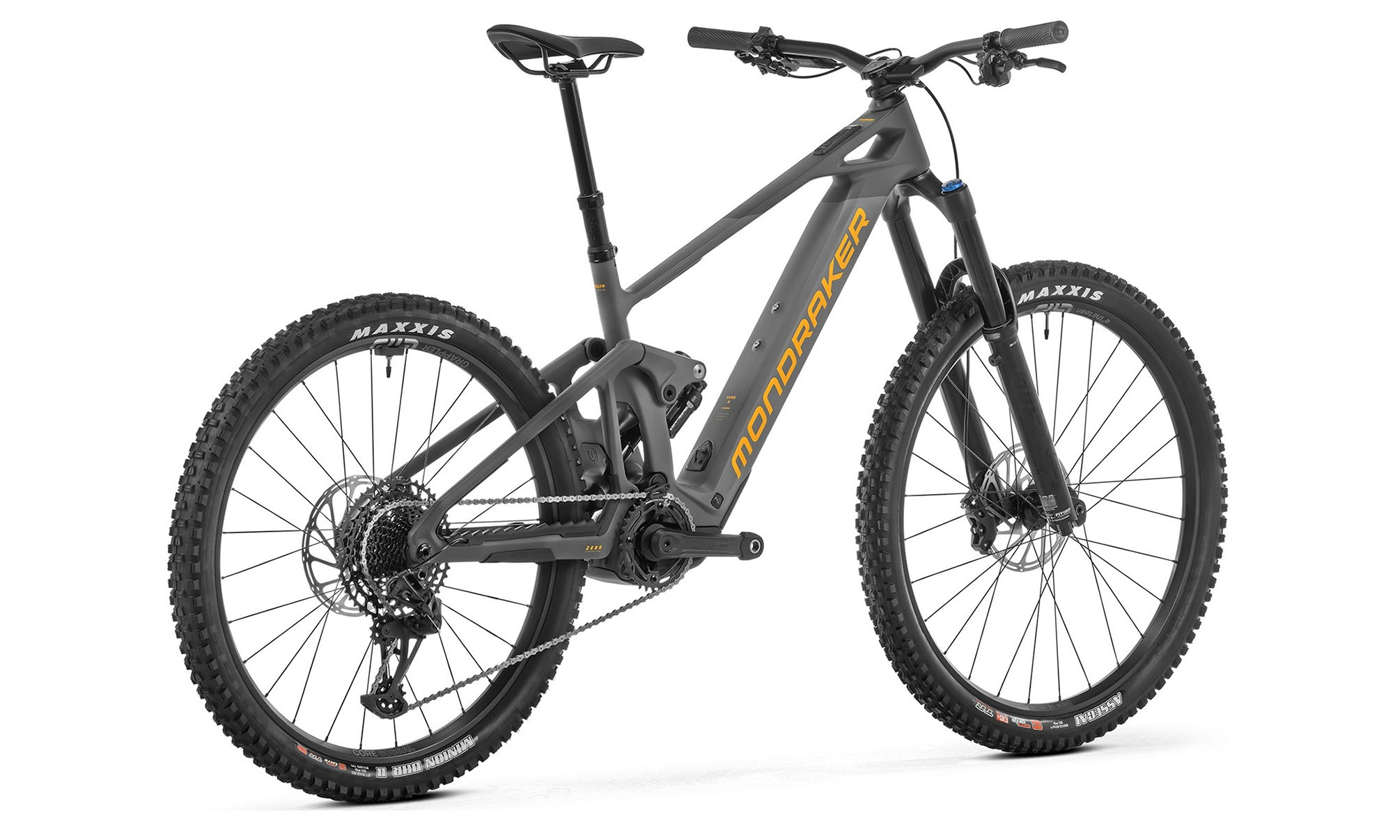 Электровелосипед MONDRAKER DUNE R Carbon, Mullet 29"/27.5", размер L, рама 45, 400Wh Bosch SX, год 2026, Серый 2 Электровелосипед MONDRAKER DUNE R Carbon, Mullet 29"/27.5", размер L, рама 45, 400Wh Bosch SX, год 2026, Серый 2