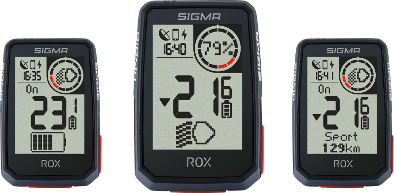 Фотография Велокомпьютер Sigma Sport ROX 2.0 Top Mount, Белый 5