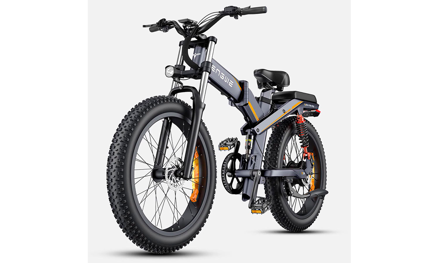 Електровелосипед фетбайк ENGWE X-26 (750 Вт; 29,2 Ah 48 В) 26х4.0" сірий 2 Електровелосипед фетбайк ENGWE X-26 (750 Вт; 29,2 Ah 48 В) 26х4.0" сірий 2