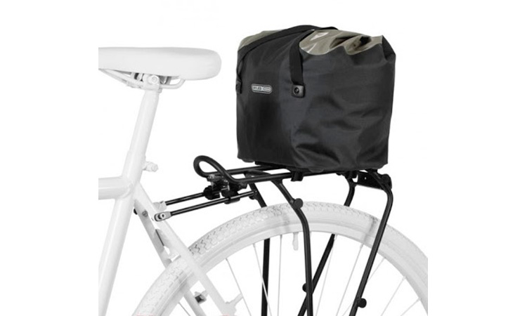 Фотография Гермосумка велосипедная на багажник Ortlieb Bike Basket, объем 16 л, черный 