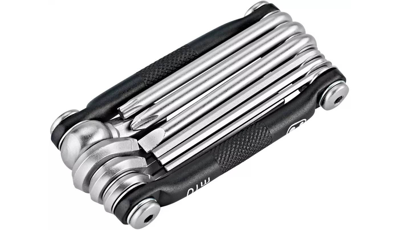 Мультитул Crankbrothers M10, 2/2.5/3/4/5/6/8мм, T25, Phillips #2, flat #2, черный 3 Мультитул Crankbrothers M10, 2/2.5/3/4/5/6/8мм, T25, Phillips #2, flat #2, черный 3