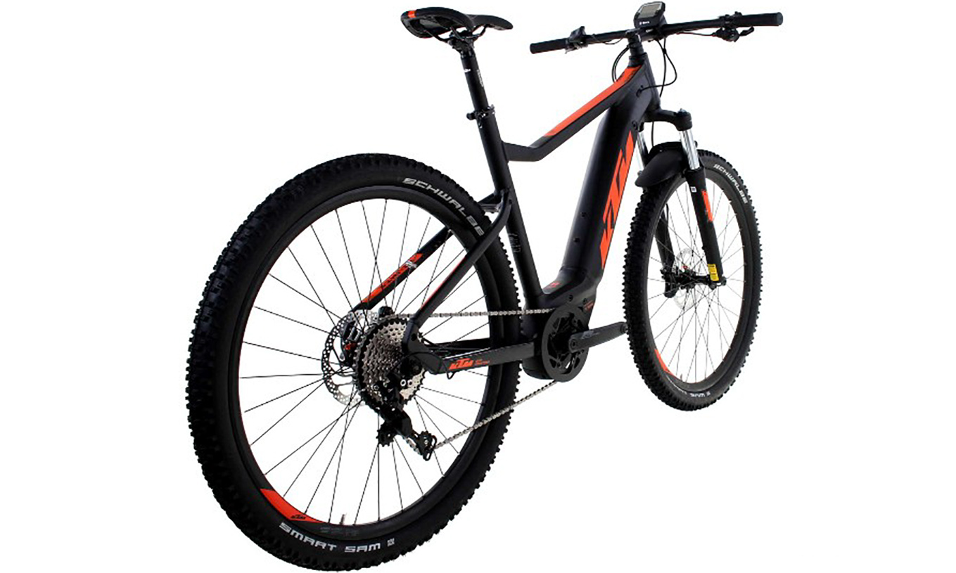 Фотографія Електровелосипед KTM MACINA RACE 291 29" (2020) 2020 Чорно-жовтогарячий 2