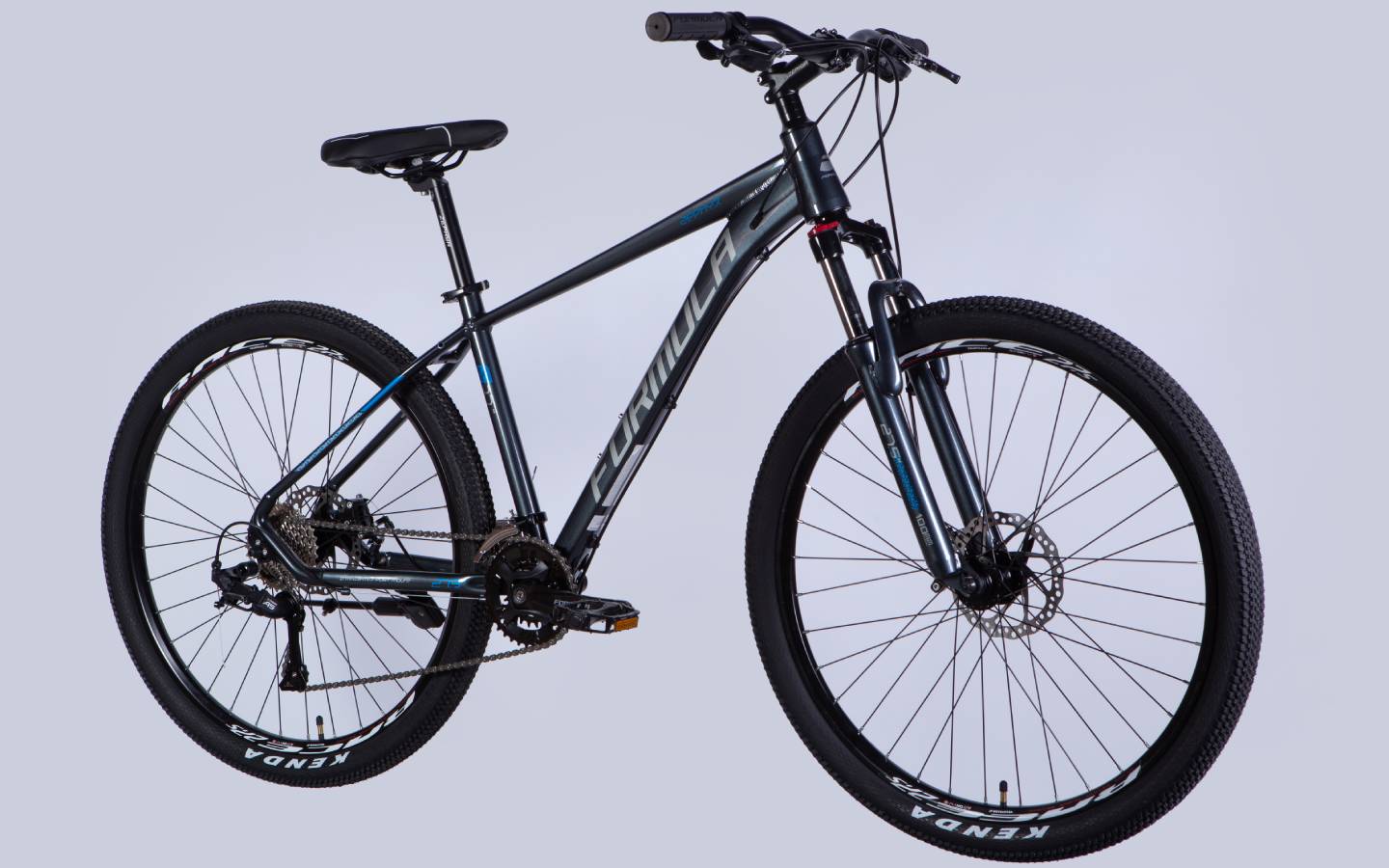 Фотография Велосипед Formula ZEPHYR 3.0 DD 27,5" размер М рама 17" 2025 темно-серый 5