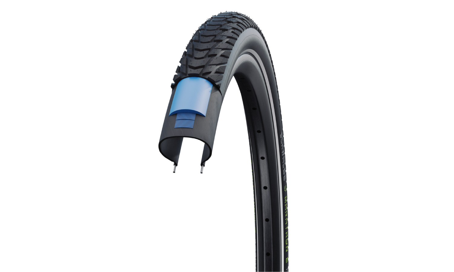 Покришка Schwalbe Marathon E-Plus 28x1.50 700x38C (40-622) Performance, Smart DualGuard, TwinSkin, A 3 Покришка Schwalbe Marathon E-Plus 28x1.50 700x38C (40-622) Performance, Smart DualGuard, TwinSkin, A 3