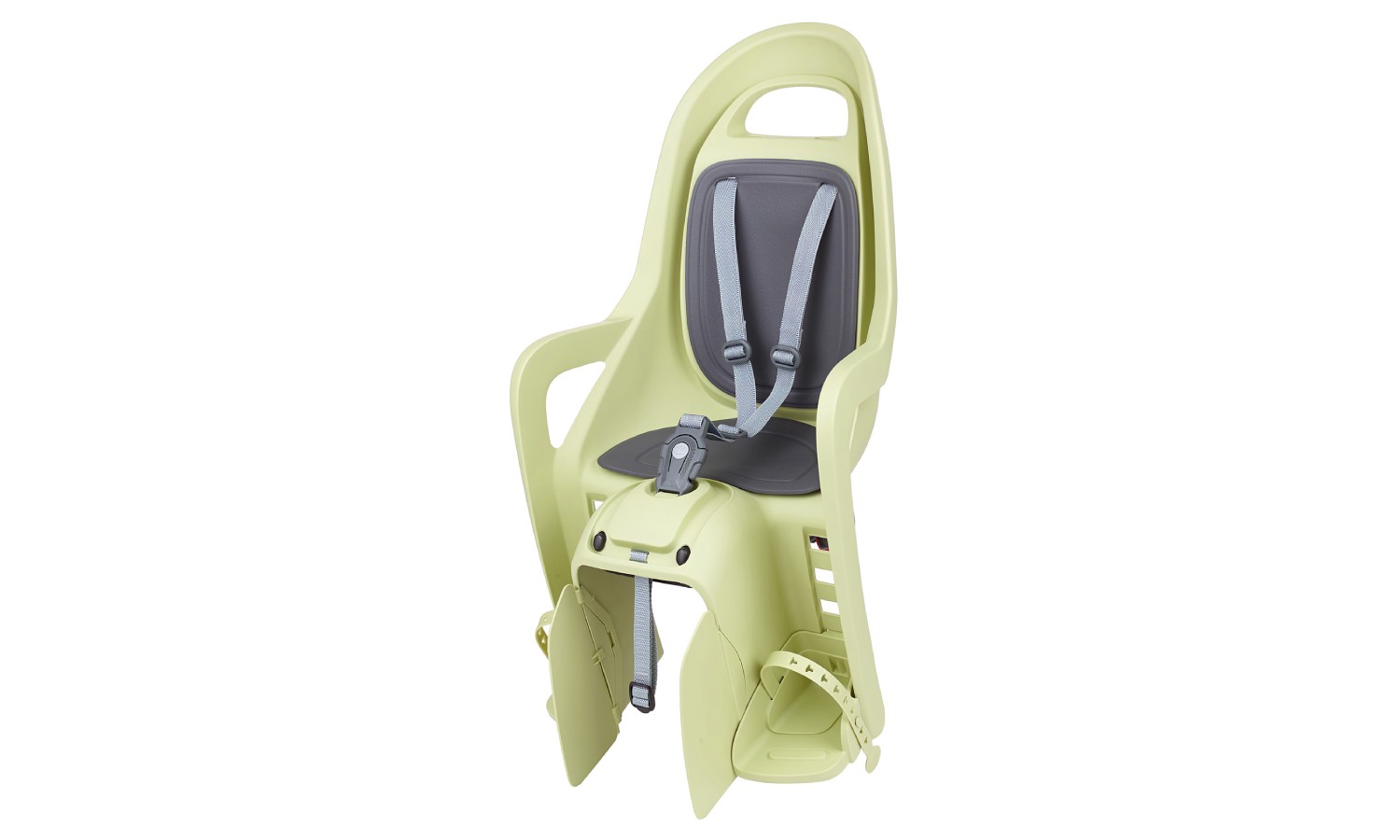 Фотография Детское кресло заднее POLISPORT Groovy Maxi CFS на багажник, 9-22 кг, светло-зеленое