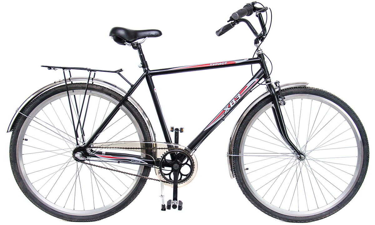 Велосипед дорожный 28" ХВЗ 283 MD планетарка (2020) 2020 black 6 Велосипед дорожный 28" ХВЗ 283 MD планетарка (2020) 2020 black 6