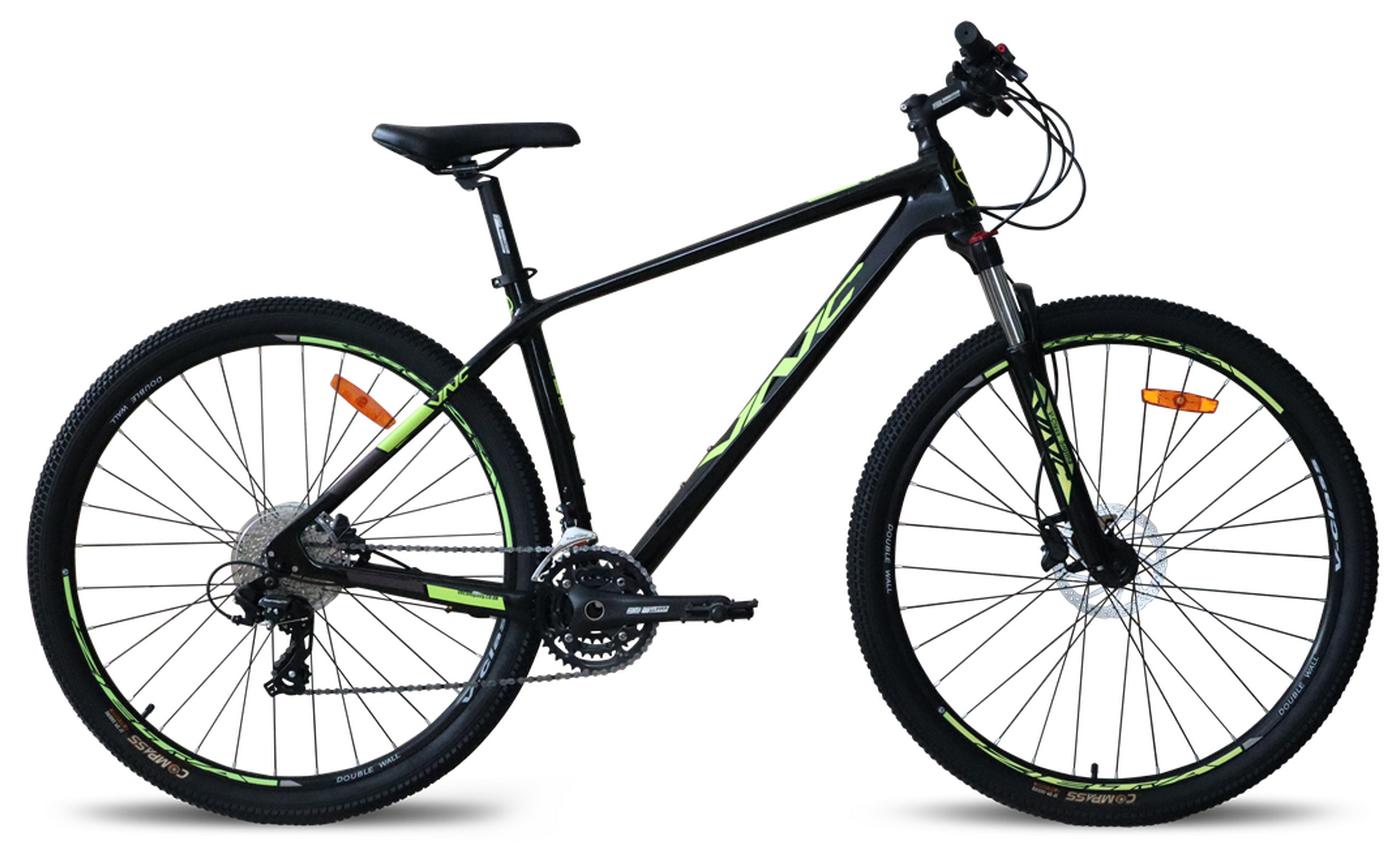 Фотография Велосипед VNC FastRider C5 29" размеро L 2023 Черно-зеленый