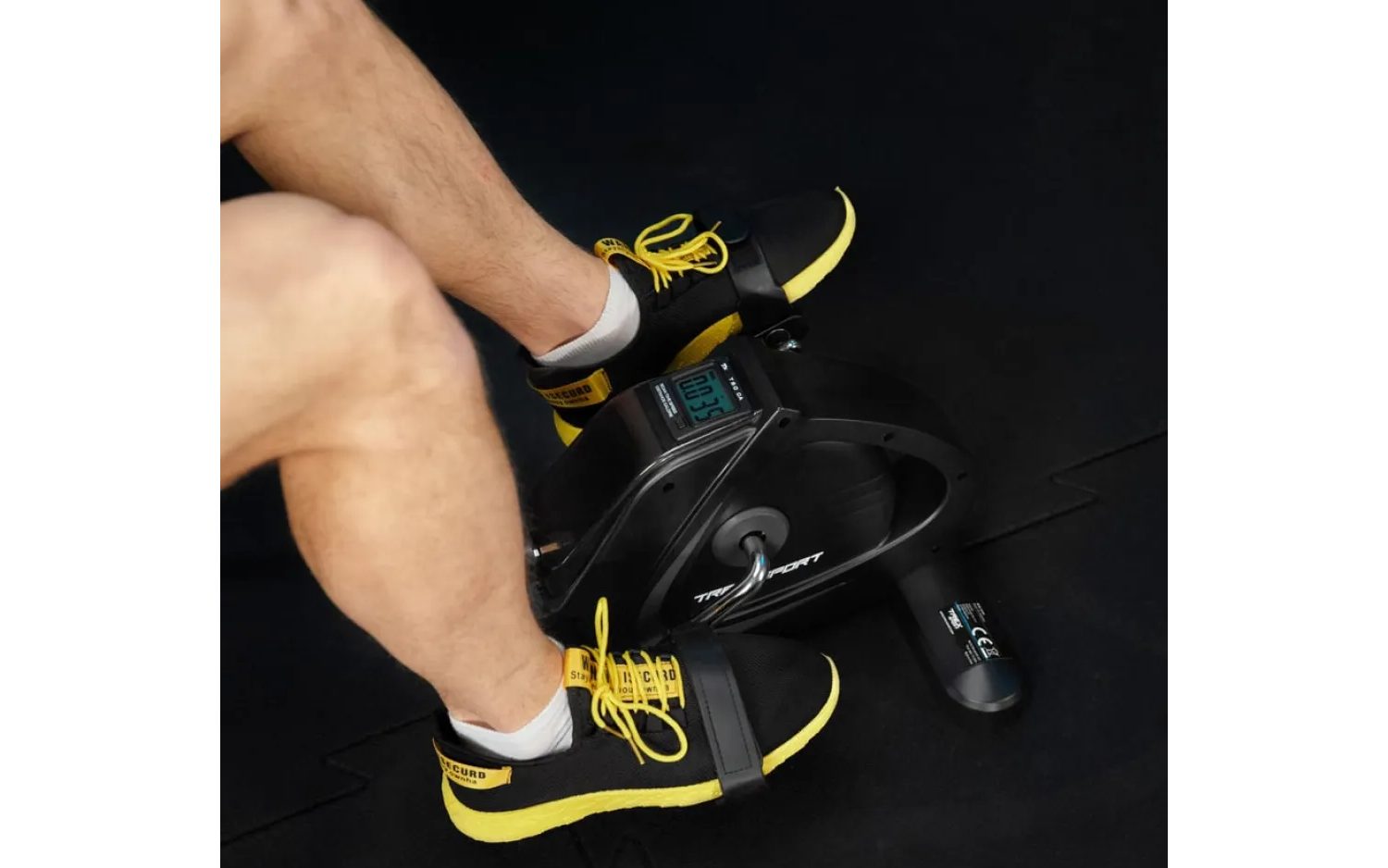 Мини велотренажер 2в1 Trex Sport TX-120BB BOIL для реабилитации черный 11