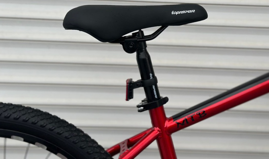Велосипед Toprider Trail 550 26" розмір S рама 15 2023 Червоний 5