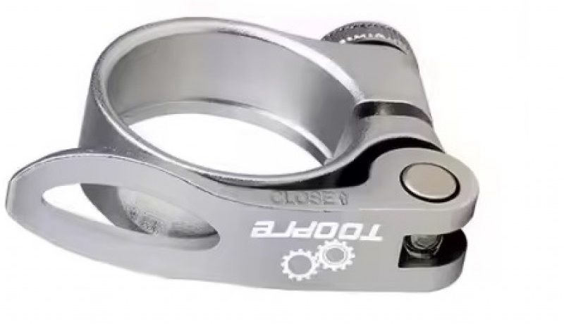 Замок підсідельний Toopre 34,9мм сірий 