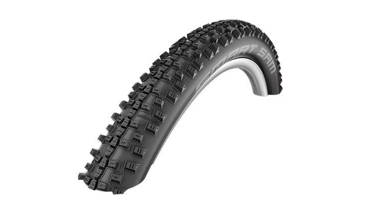 Фотографія Покришка 27.5x2.60 650B (65-584) Schwalbe SMART SAM Performance B/B-SK HS476 Addix, 67EPI black