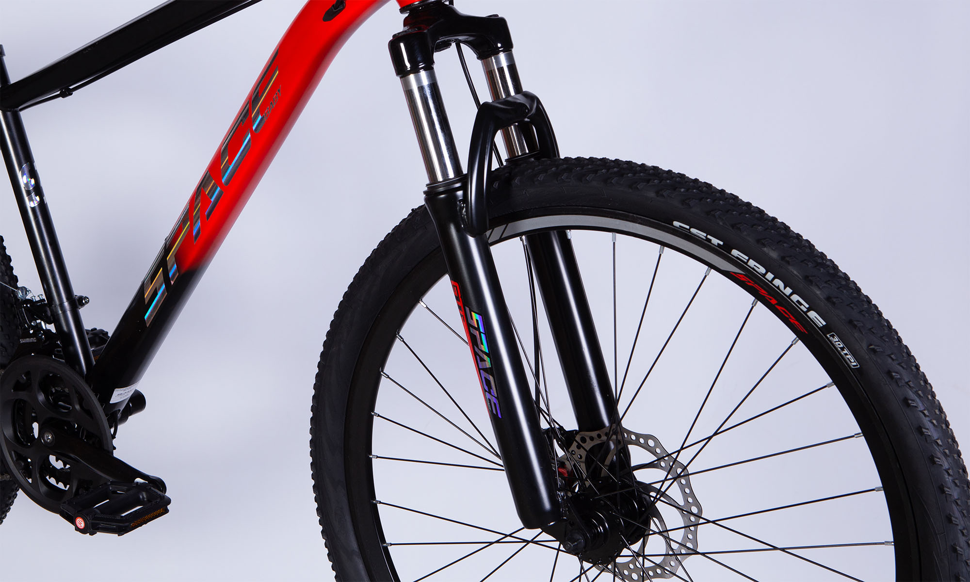 Велосипед SPACE MARS DD FR 27.5", ST, розмір M, рама 17", 2025, червоно-чорний (матовий) 5 Велосипед SPACE MARS DD FR 27.5", ST, розмір M, рама 17", 2025, червоно-чорний (матовий) 5