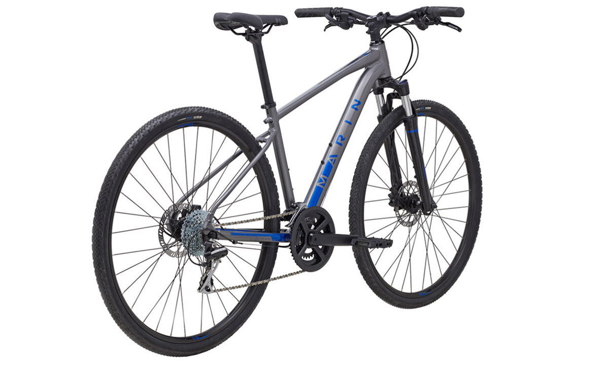 Фотографія Велосипед Marin SAN RAFAEL DS2 28" (2021) 2021 сіро-синій 4