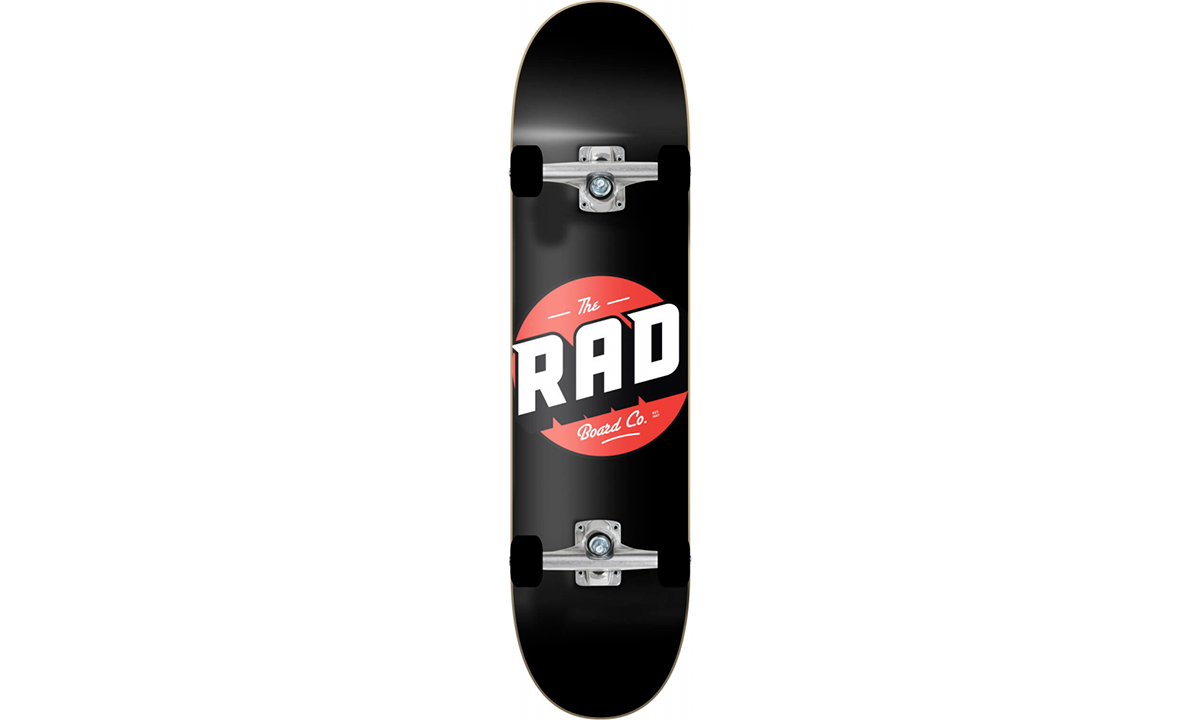 Фотографія Скейтборд RAD Logo Progressive Complete Skateboard 81 х 20 см Чорний