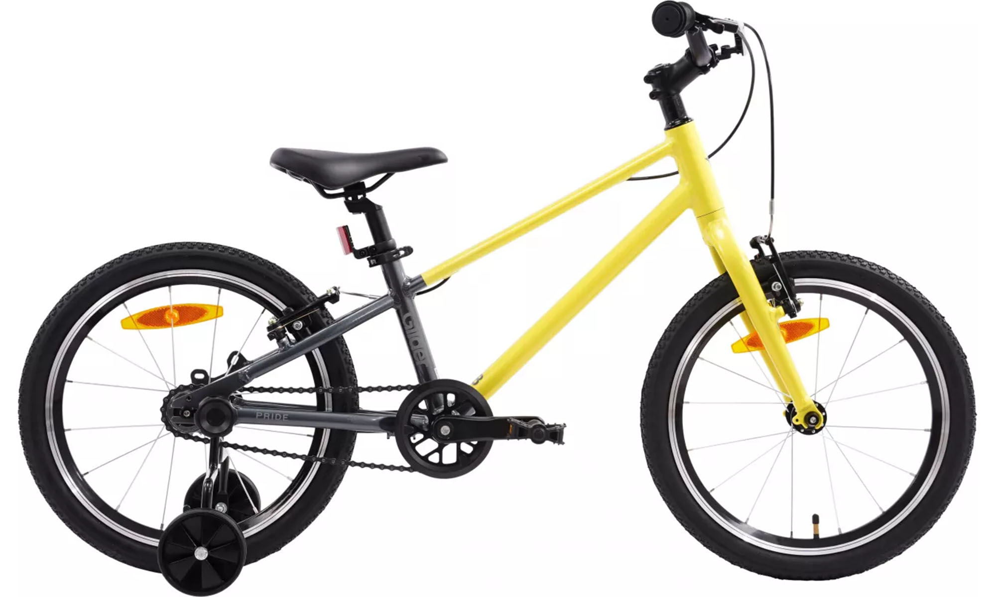 Велосипед Pride GLIDER 18, 18", розмір One Size, рік 2026, жовтий 