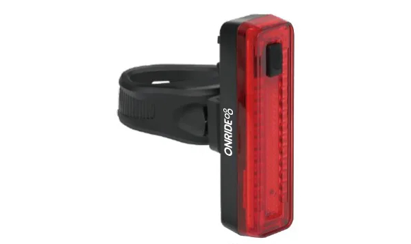 Задний свет ONRIDE Wise XL (30 lm, 600 mAh, Type-C), з датчиком освещения 