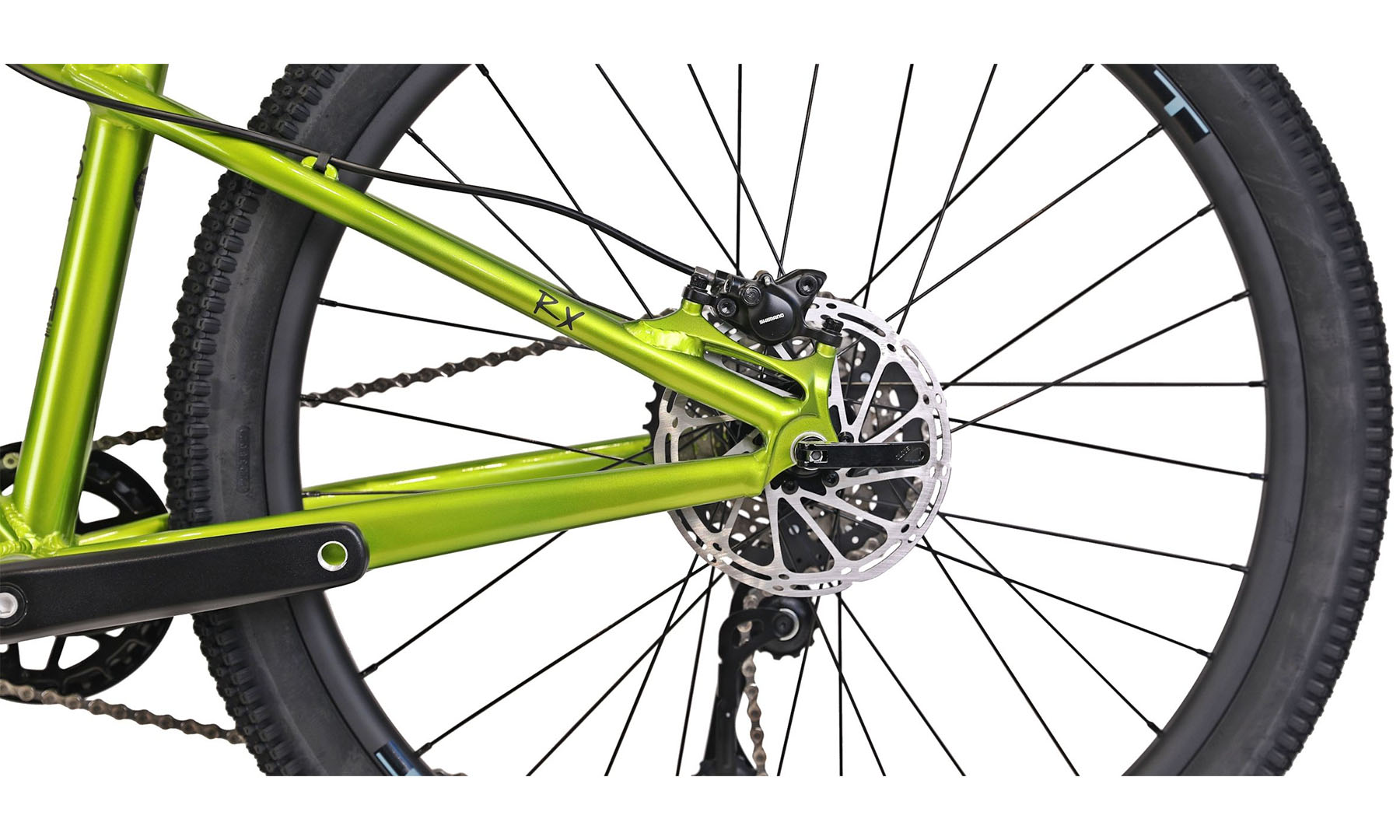 Велосипед CYCLONE RX 26" размер S 2025 Салатовый (мат) 5