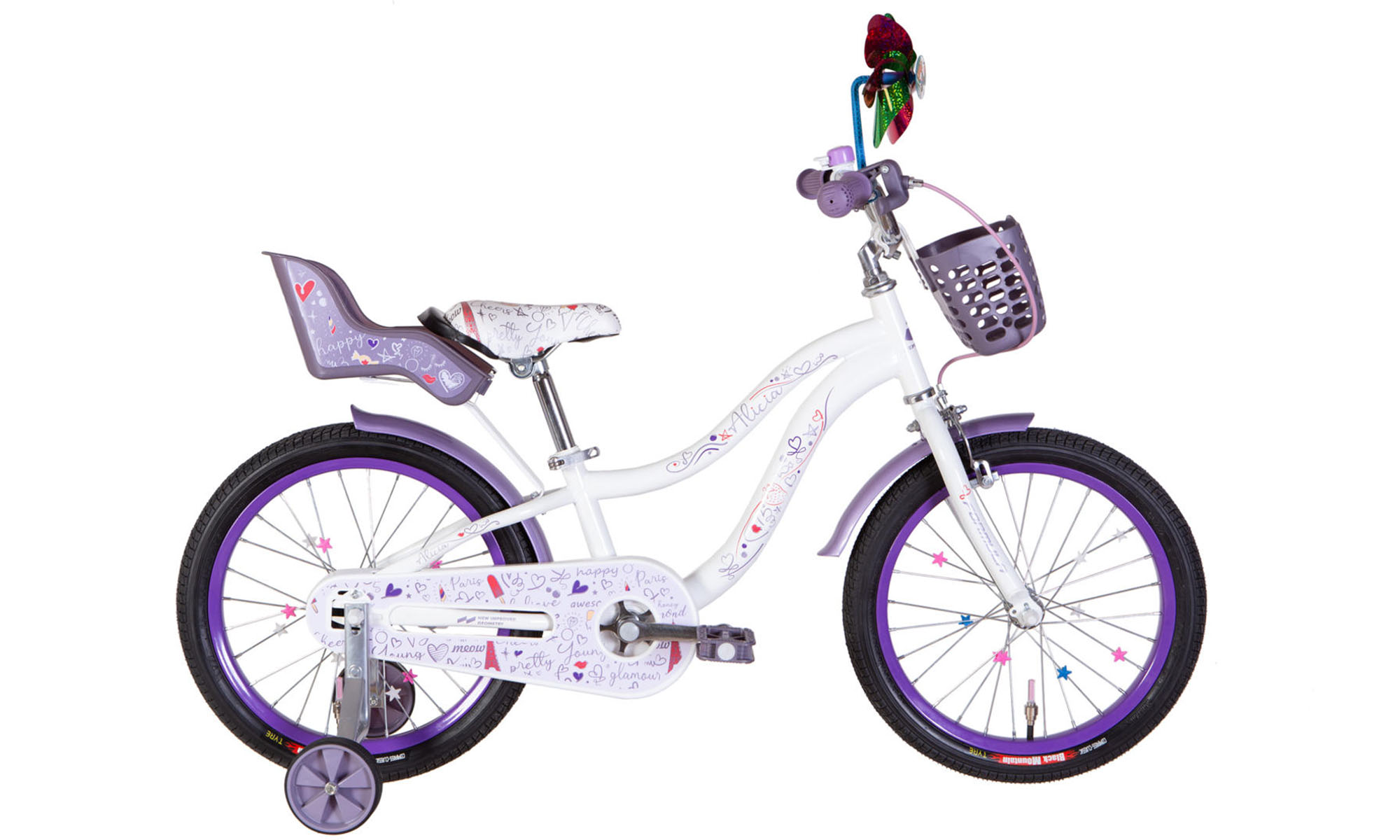 Велосипед Formula Kid ALICIA BH 18", размер XXS, рама-9", год 2026, белый 