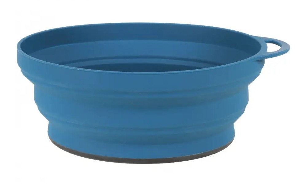 Фотографія Тарілка для туриста складана Lifeventure Silicone Ellipse Bowl navy blue 