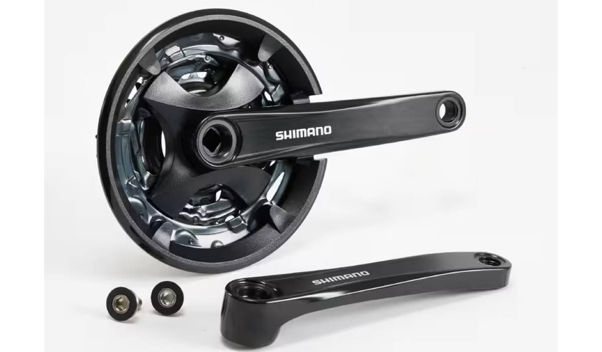 Фотографія Шатуни Shimano Alivio FC-MT101 22-32-44T, 170мм. чорний