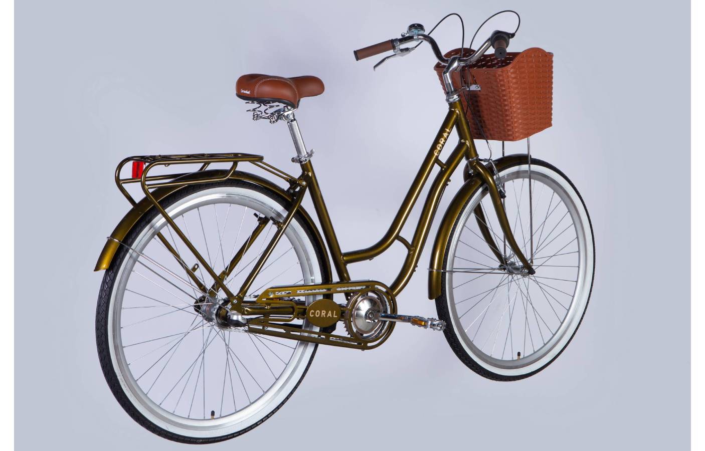 Велосипед Dorozhnik CORAL Nexus 28" размер L рама 19" 2025 болотно-зеленый 4