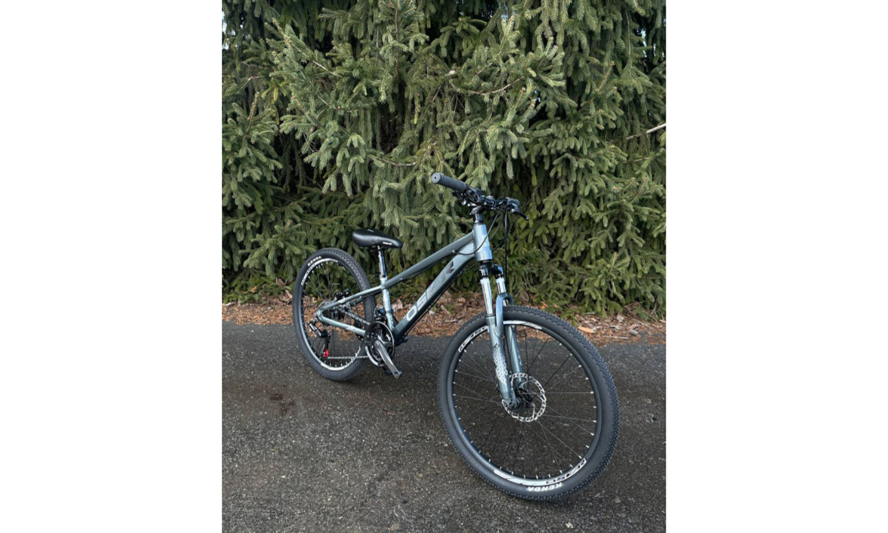 Велосипед OSKAR Cyber 24", размер XXS. рама 11", 2025, темно-серый 2 Велосипед OSKAR Cyber 24", размер XXS. рама 11", 2025, темно-серый 2