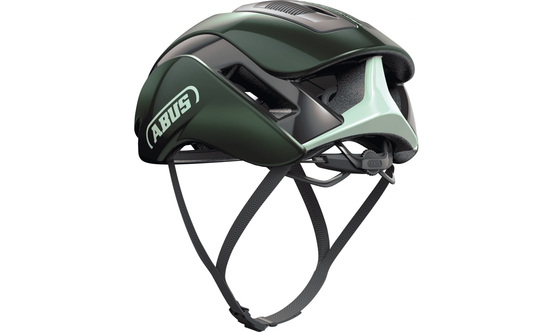 Велошлем спортивный ABUS GAMECHANGER 2.0 moss green, размер L (57-61 см), темно-зеленый 3