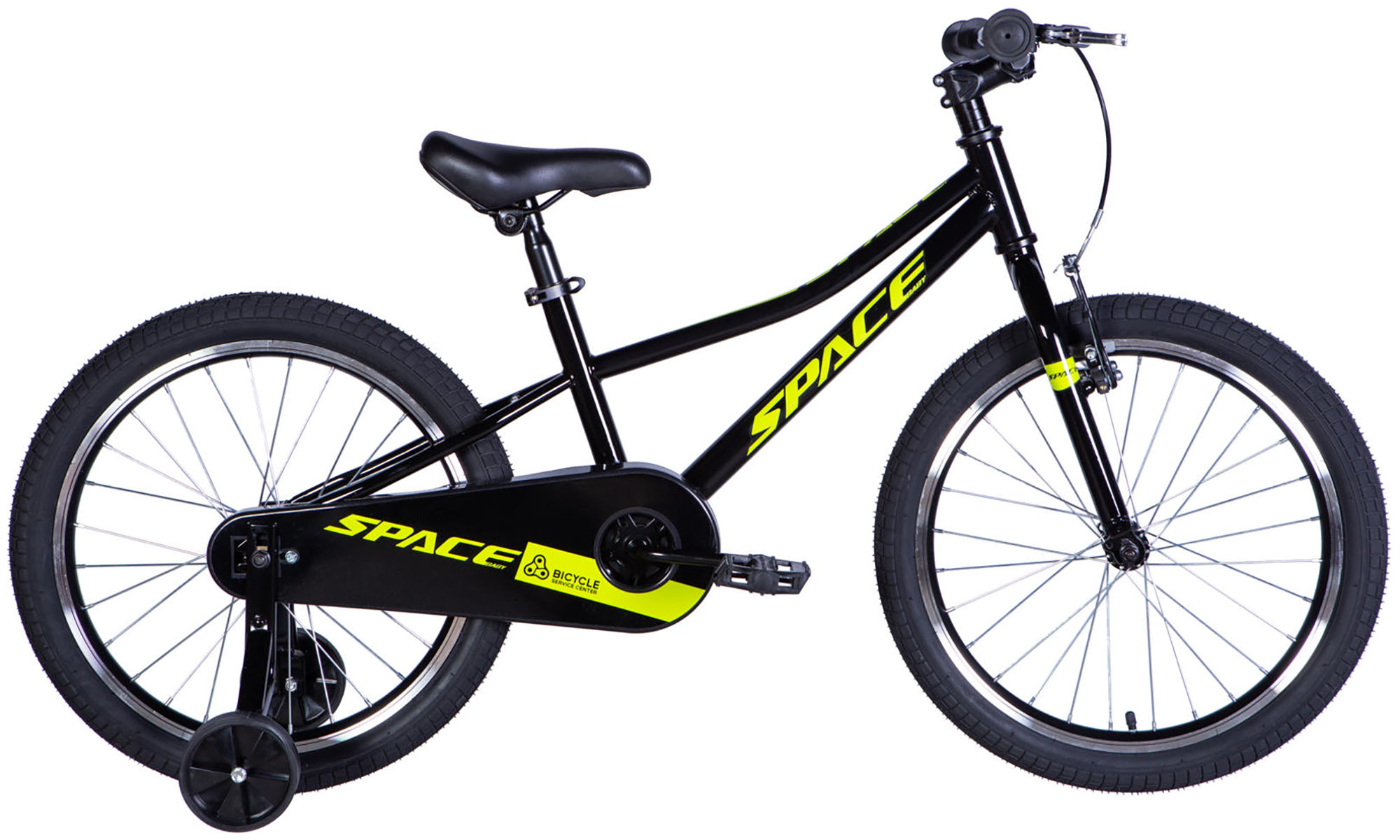 Велосипед SPACE KID PLUTO BH 20", размер XXS, рама-10,5", год 2026, черный