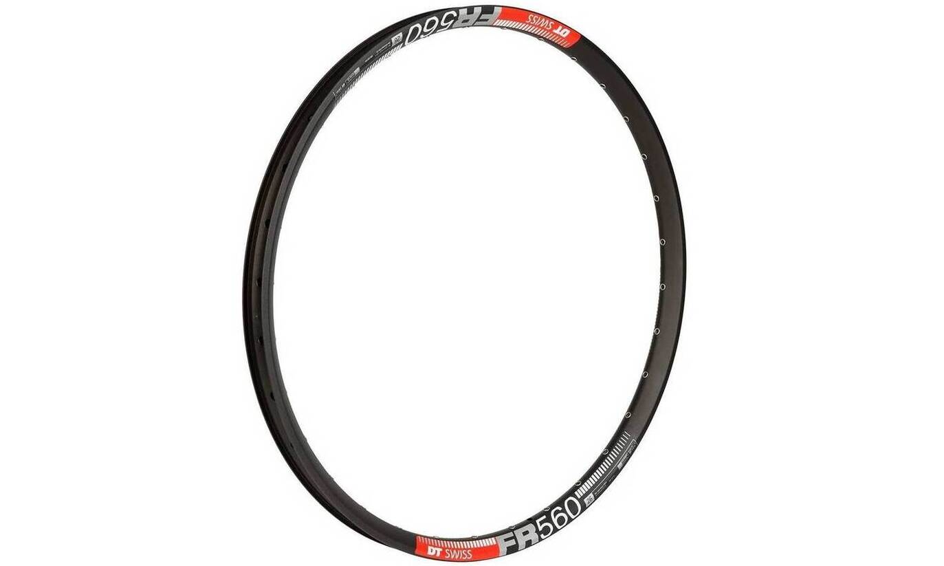 Обод DT Swiss FR 560, 26", размер 559×30 мм, 32 отверстия, ниппель Presta, дисковые тормоза, черный 