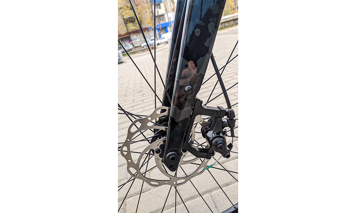 Велосипед Polygon BEND R2 27,5" 2021 размер М, Голубо-черный 13