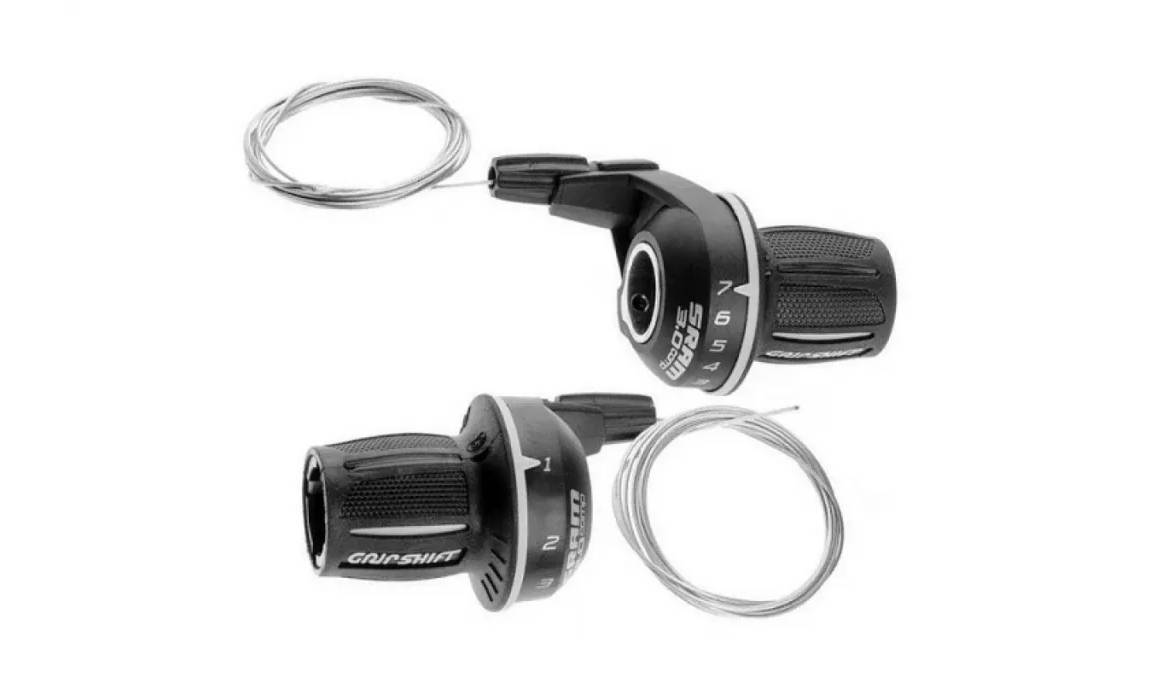 Фотография Грипшифты Sram 07A SL 3.0 COMP TWISTERSET 7SP R MICRO F 