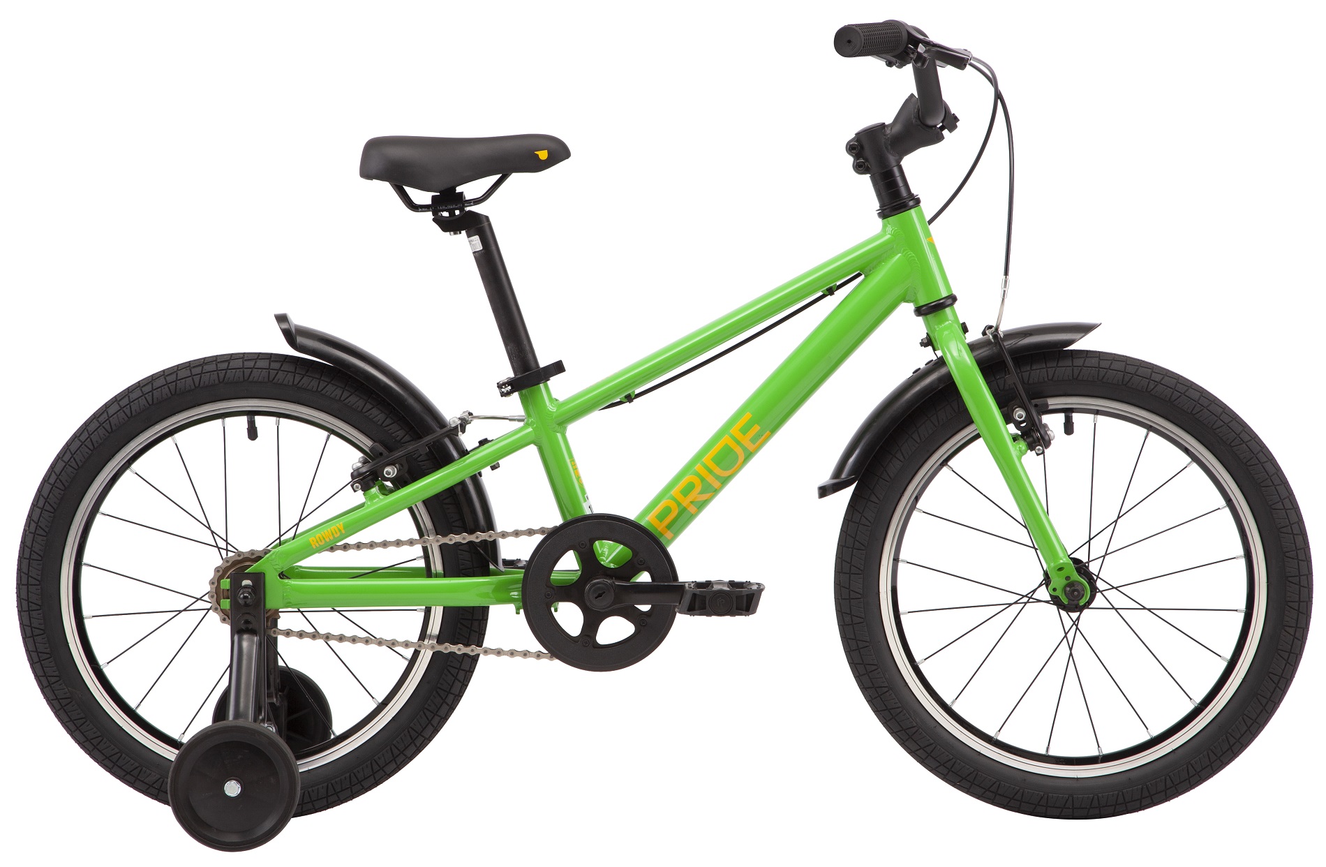 Велосипед Pride ROWDY 18" 2021 Зеленый