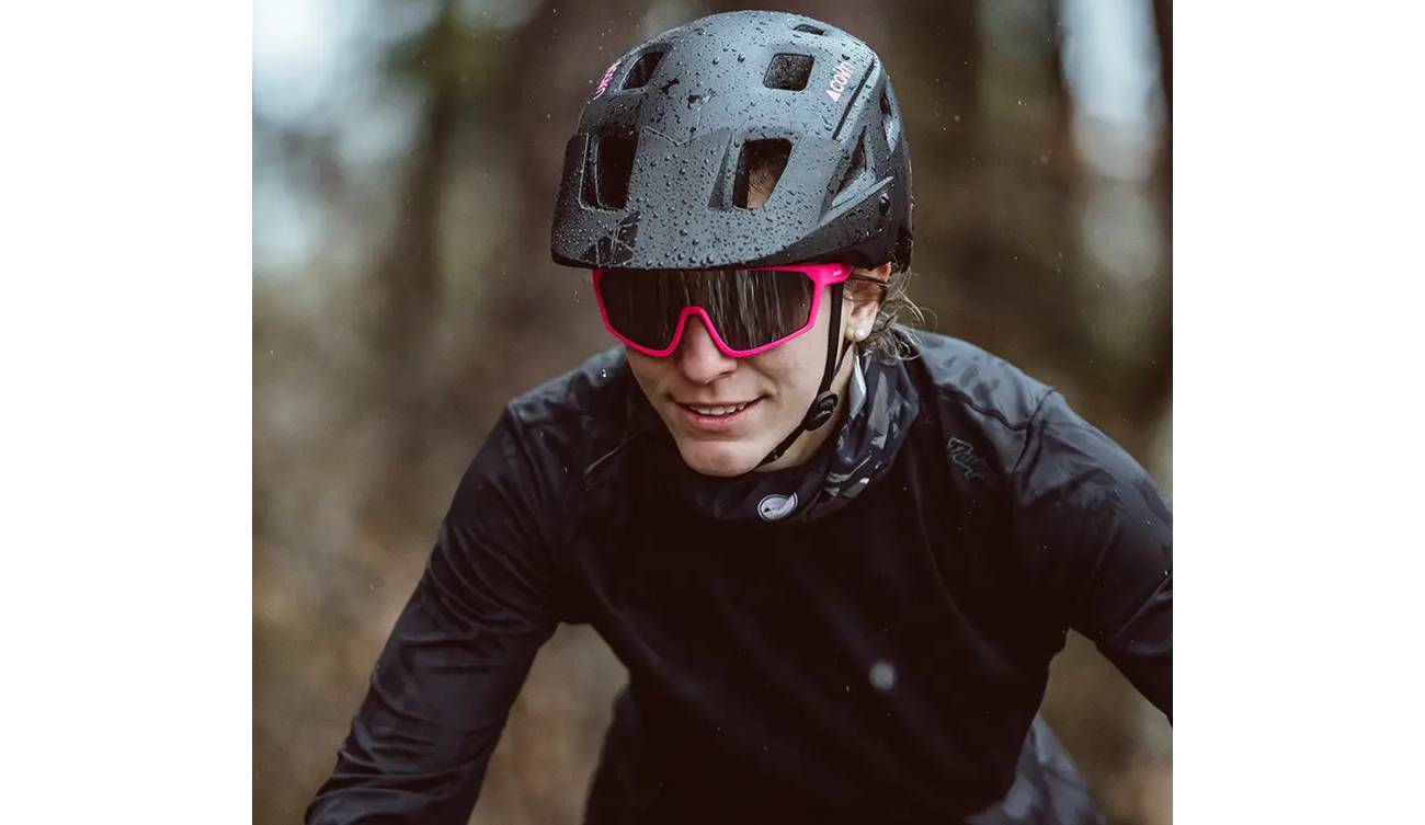 Очки Cairn Rocket Polarized mat neon pink-black 2