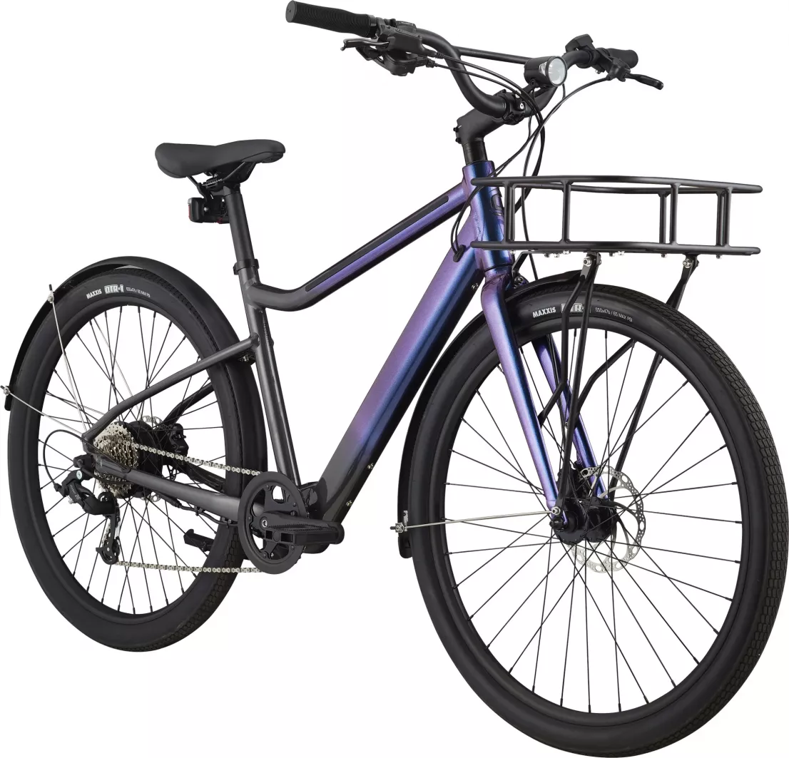 Фотография Электровелосипед Cannondale Treadwell Neo 2 EQ 27,5" рама L (2023) Фиолетовый 2