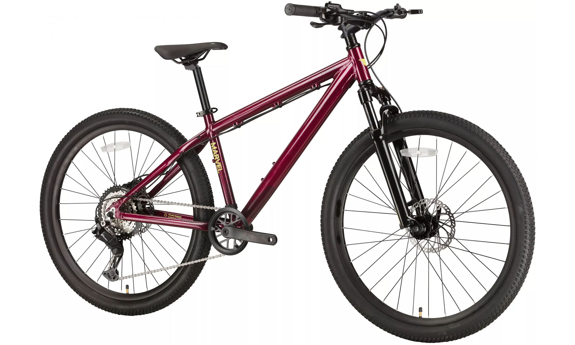 Велосипед Pride MARVEL 6.2 26", размер XS, год 2026, бордовый 3
