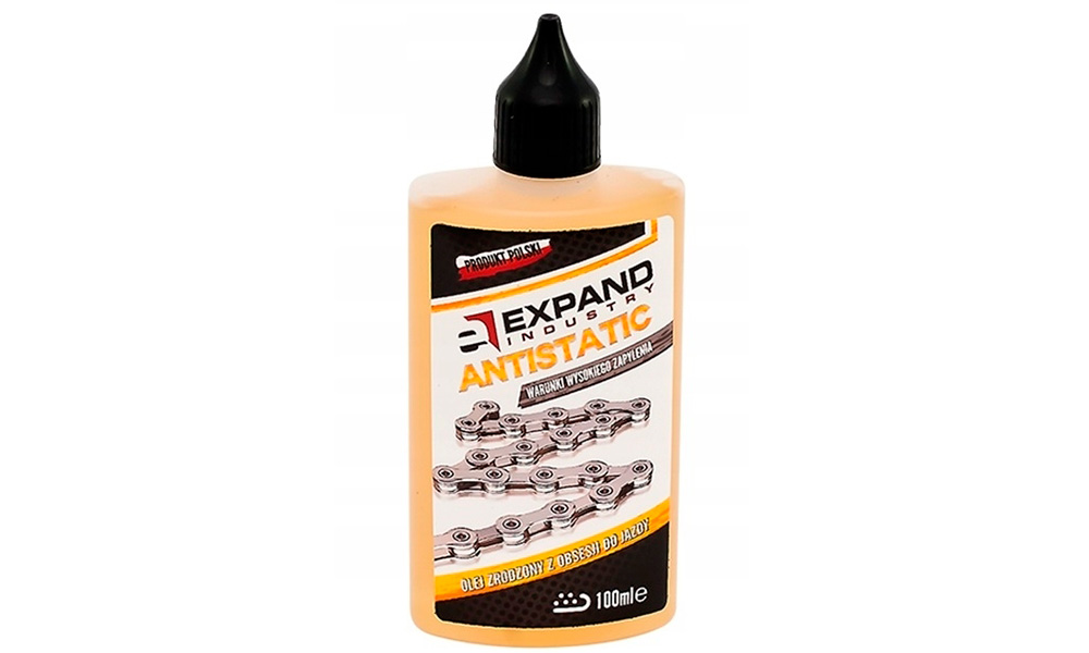 Фотографія Мастило для ланцюга EXPAND Chain Antistatic oil extra dry для сухої пилової погоди 100 мл
