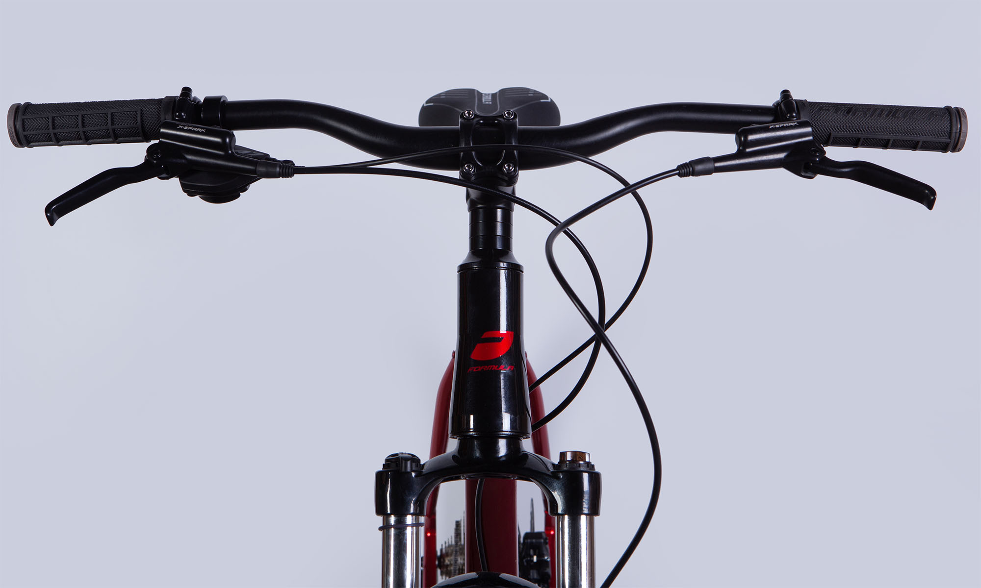 Велосипед Formula ZEPHYR 1.0 HDD 29", размер XL, рама 21", 2025, черно-красный 2