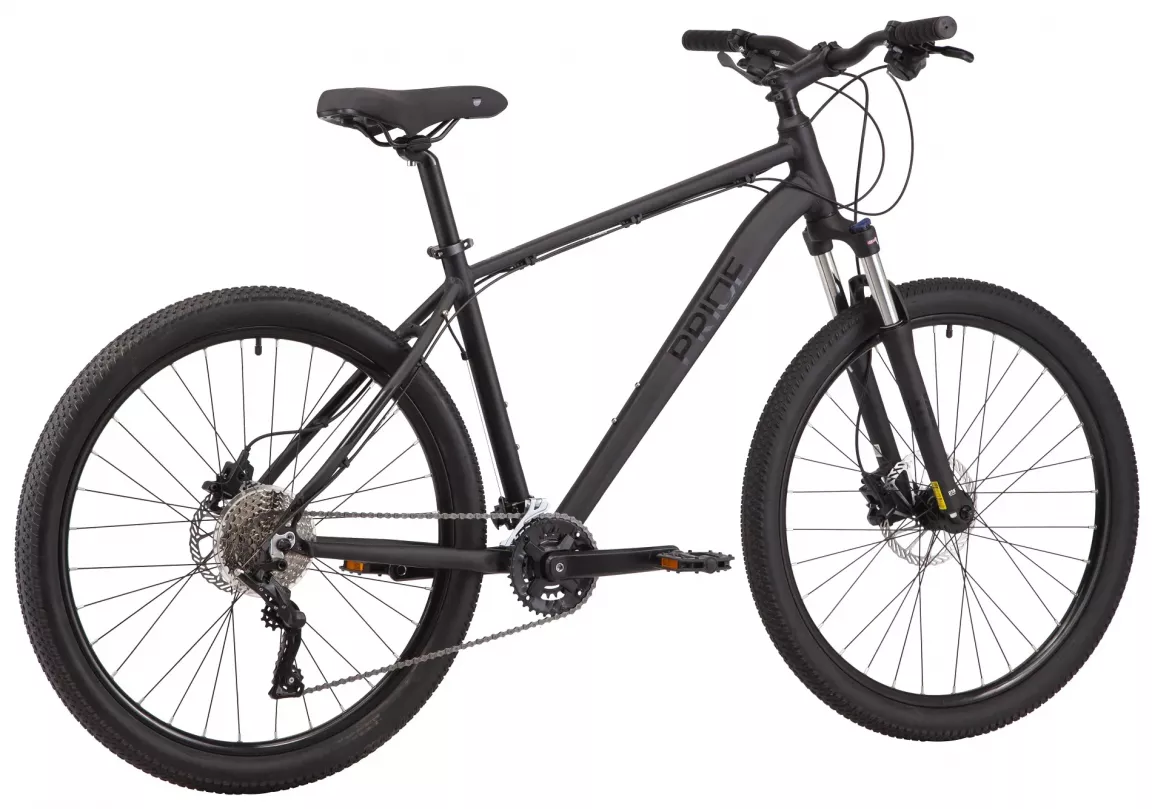Велосипед Pride MARVEL MICROSHIFT 7.3 27,5" рама L (2022) Чорний 3